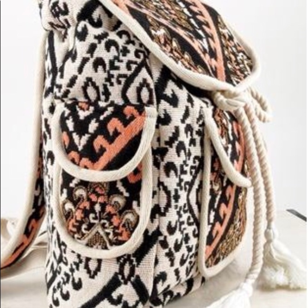 Jacquard Backpack - Picture 5 of 6